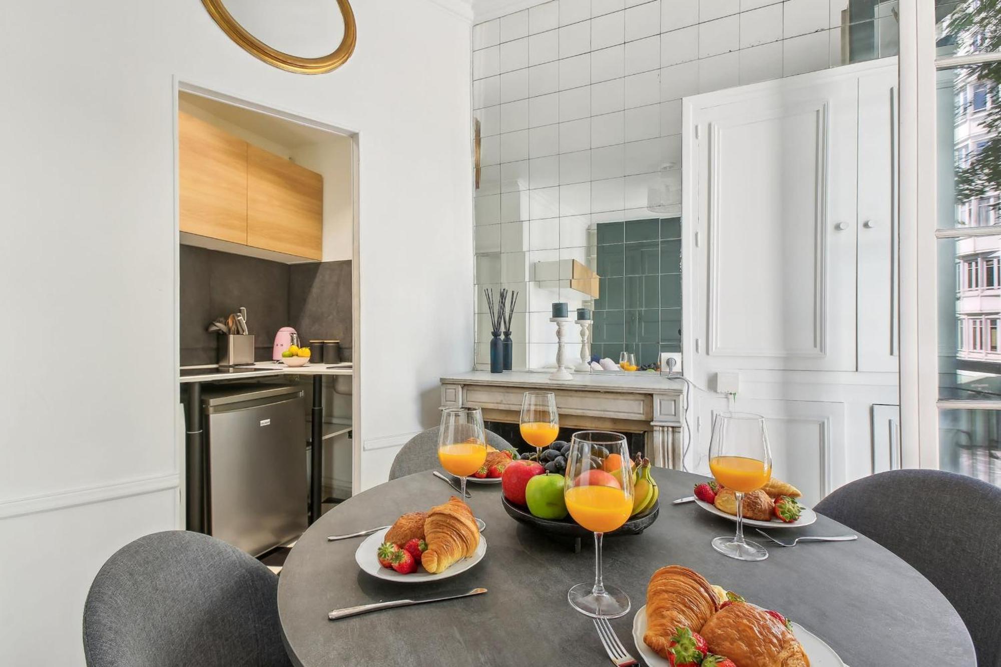 شقة Le Marais 1Br Cozy باريس المظهر الخارجي الصورة
